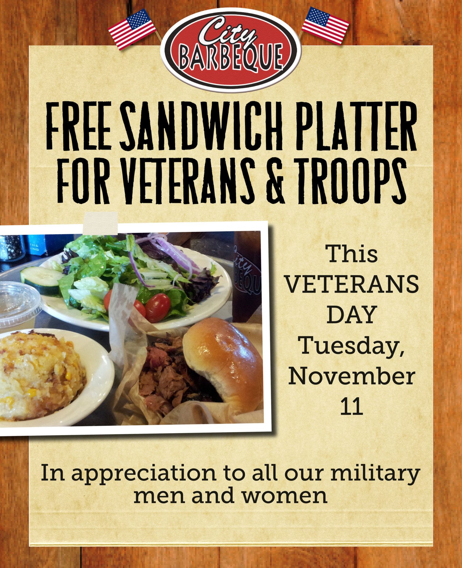 Veterans Day 2024 Free Meals Kyla Tillie