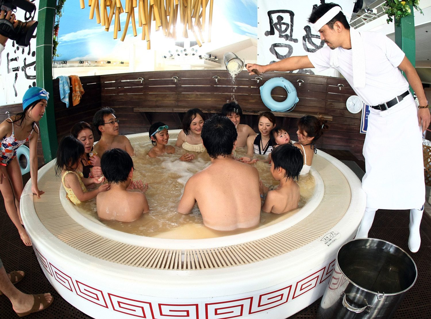 Horny japanese ladies bathing part6