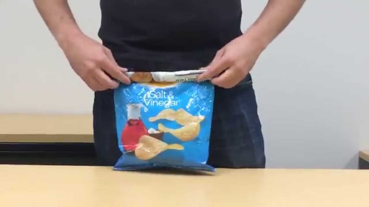 Here's How To Seal A Bag Of Chips Without A Clip - Simplemost