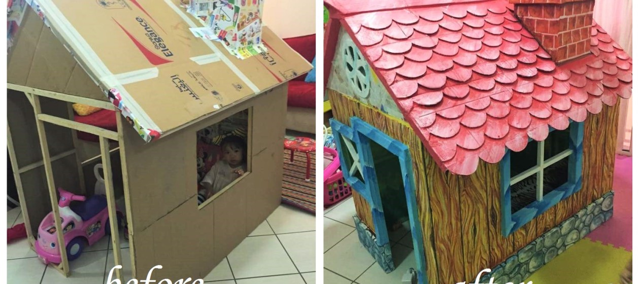 diy cardboard house