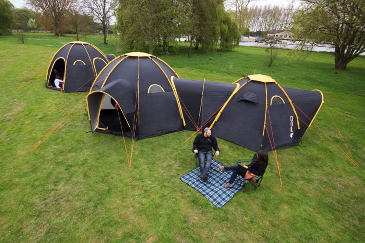 These Awesome Tents Connect To Take Camping To The Next