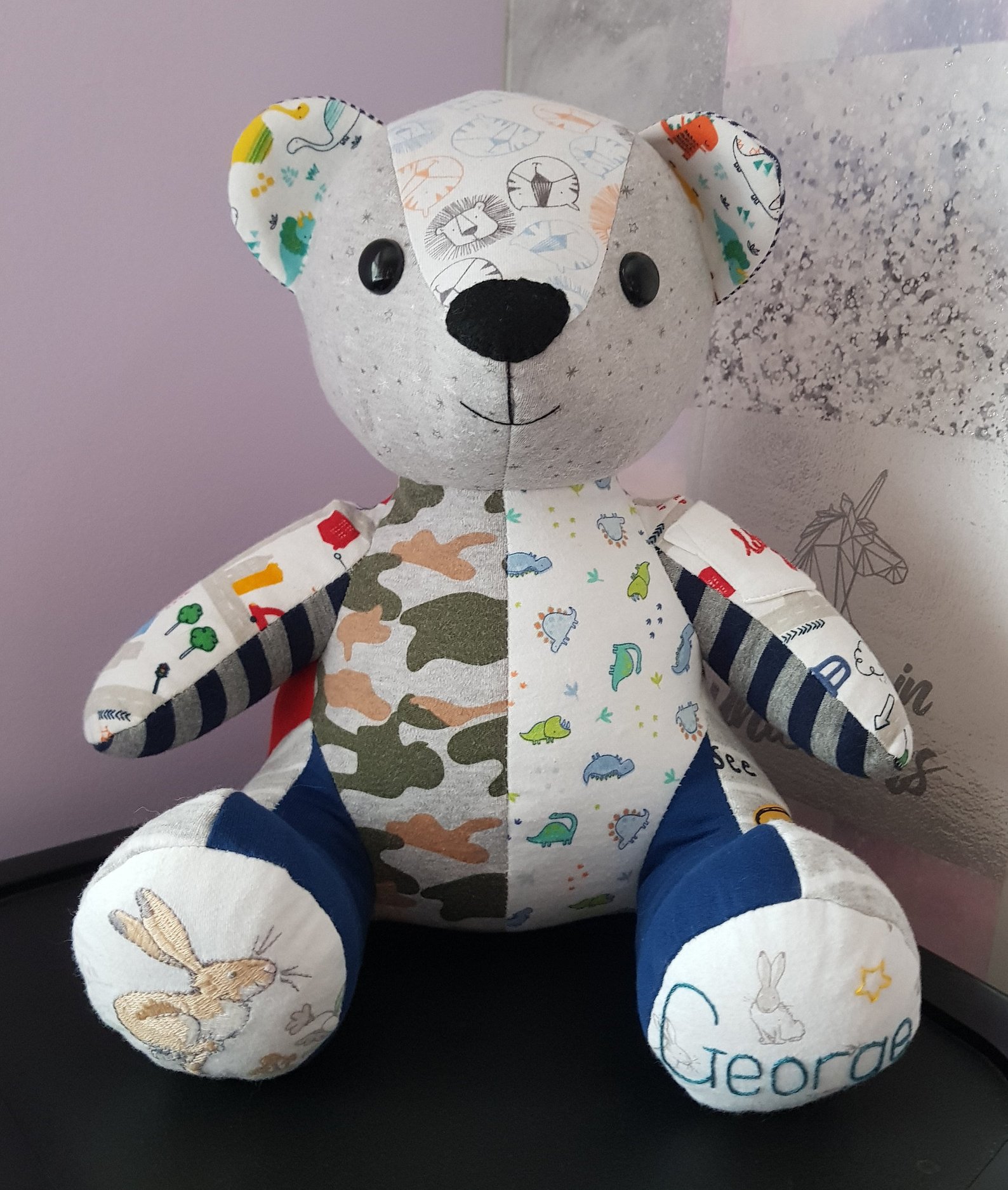 keepsake teddy bear pattern