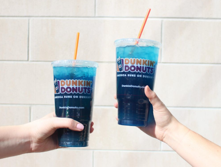 Dunkin' Donuts Is Selling A Blue Monster Energy Drink