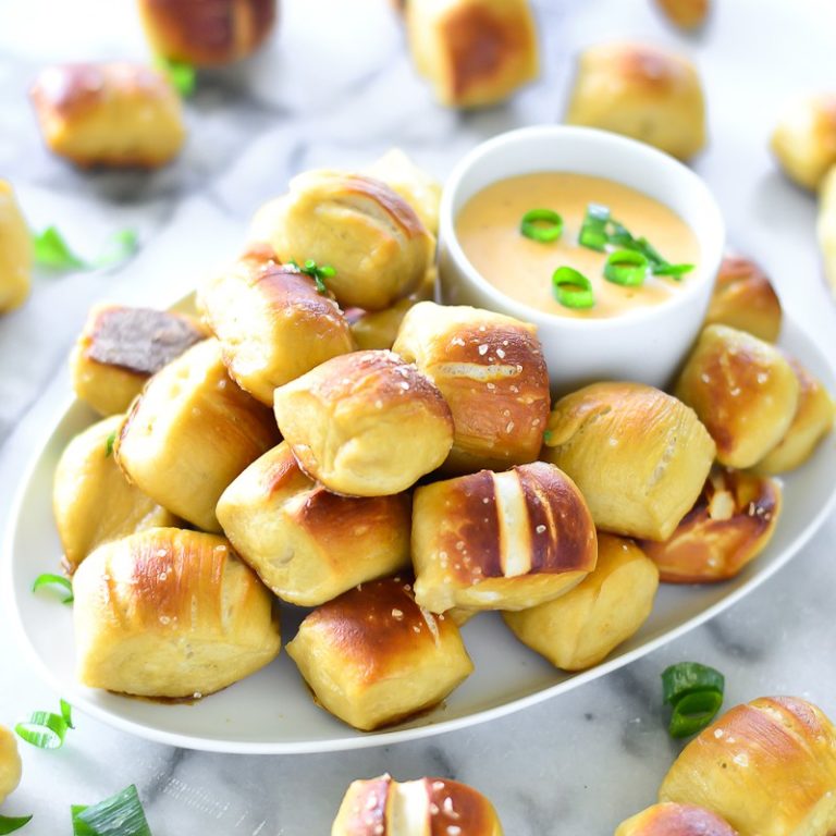 Here's how to make the easiest soft pretzel bites at home