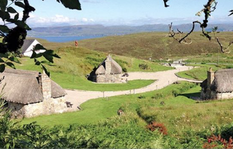 You can buy this entire village on a picturesque Scottish island