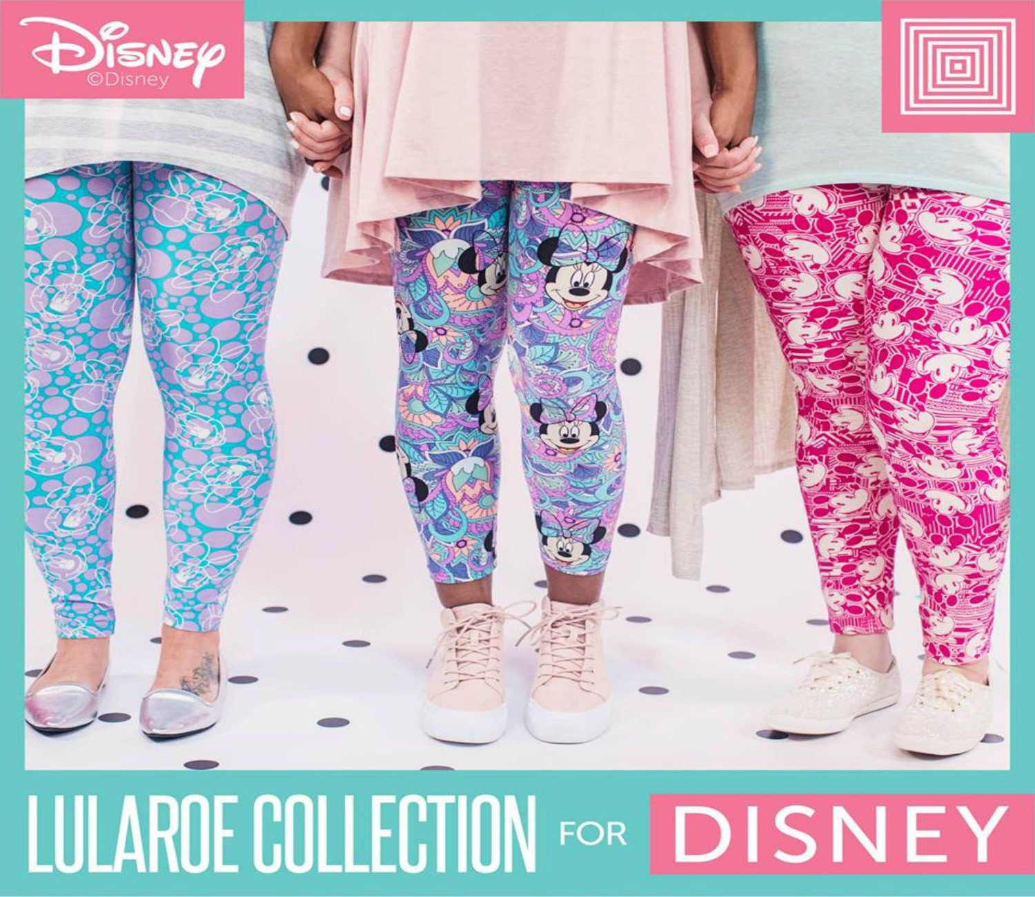 Disney LuLaRoe Leggings - Small World Disneyland