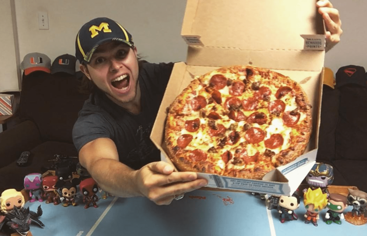 Man Eats Pizza Every Day For A Year Still Loses Weight