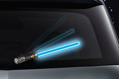 Star Wars fans: You can now turn your windshield wipers into light sabers