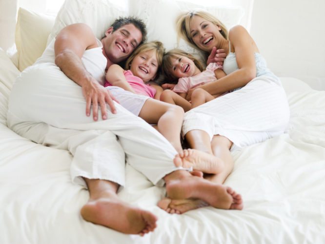 Family Bed for Co-Sleeping