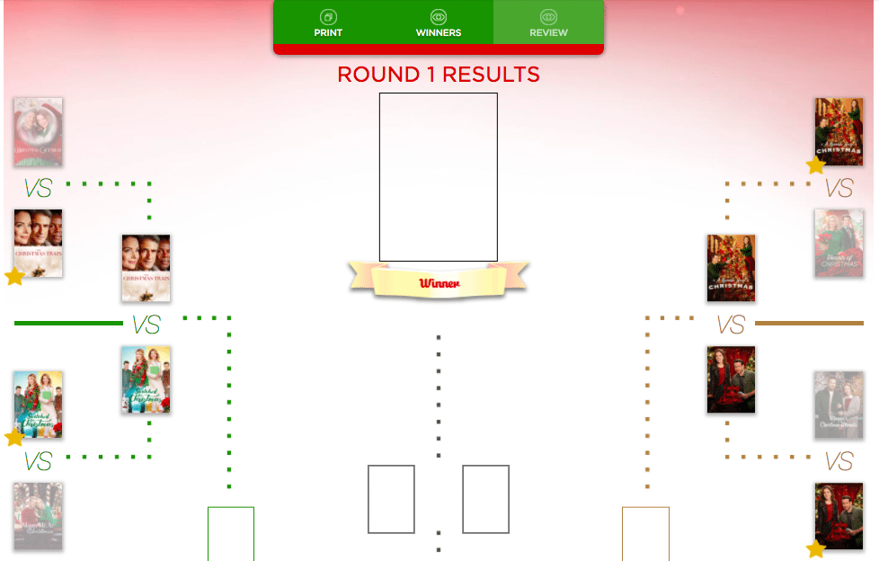 Hallmark Christmas Move Bracket Winner 2022 Hallmark Will Show 34 Christmas Movies In 2018 - Simplemost