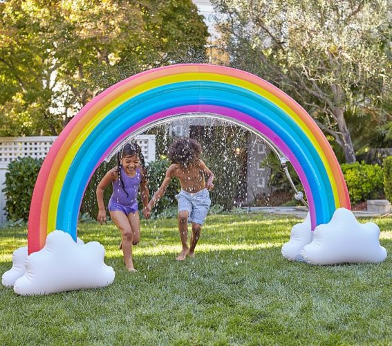 giant unicorn yard sprinkler