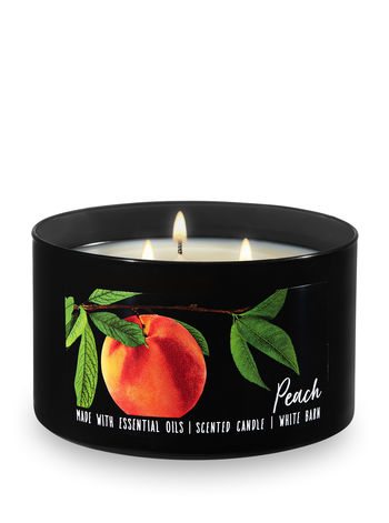 peach candles bath and body works