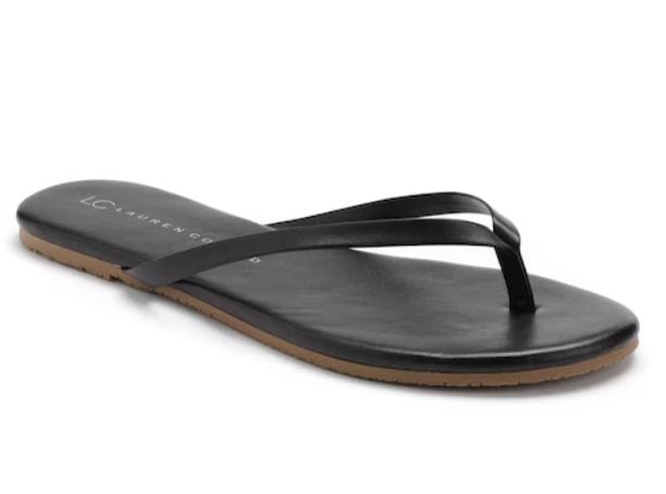 Kohl's: Lauren Conrad Women’s Flip Flops Are On Sale For $6 (Regularly $20)