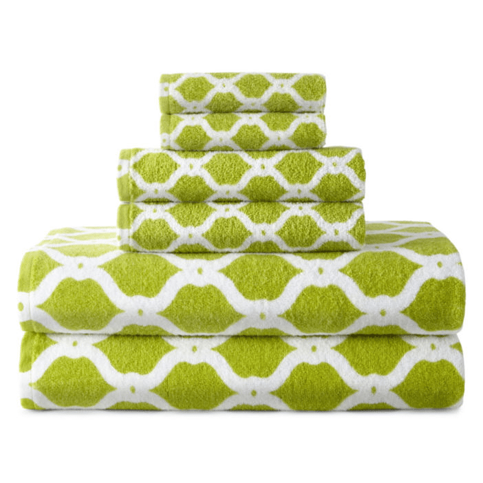 jcpenney white bath towels