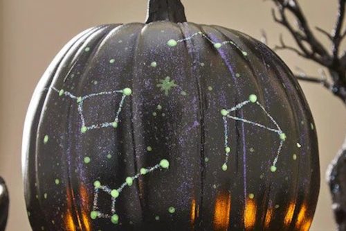 How To Make A Star-Studded Galaxy Jack-O’-Lantern This Halloween