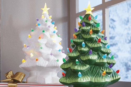 These Ceramic Christmas Trees Are Making A Comeback