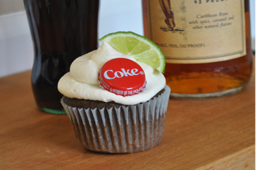 With Rum & Coke Cupcakes, You Can Have Your Cake And Drink It, Too