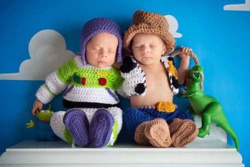 The Photos Of These Newborns Dressed As Woody And Buzz Lightyear Are Amazing