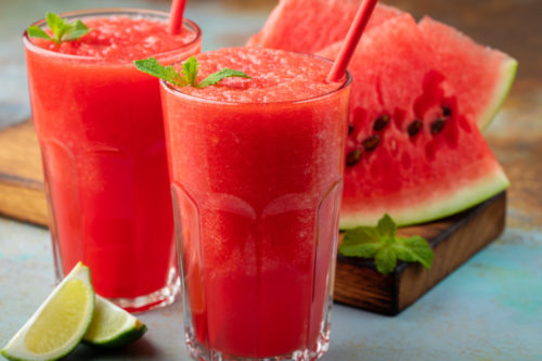 Watermelon Lemonade Slush Is So Easy To Make