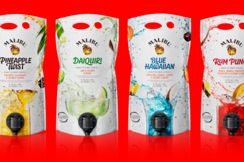 These Malibu Cocktail Pouches Are Perfect For Summer