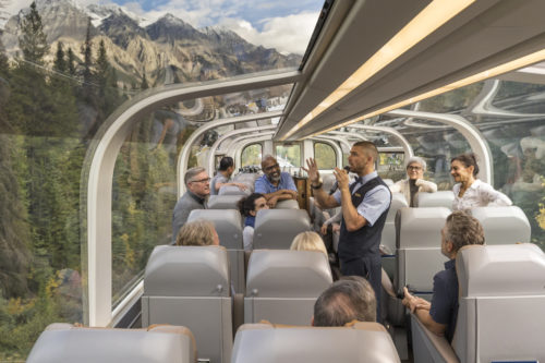 You Can Travel Through The Canadian Rockies In A Glass-domed Train