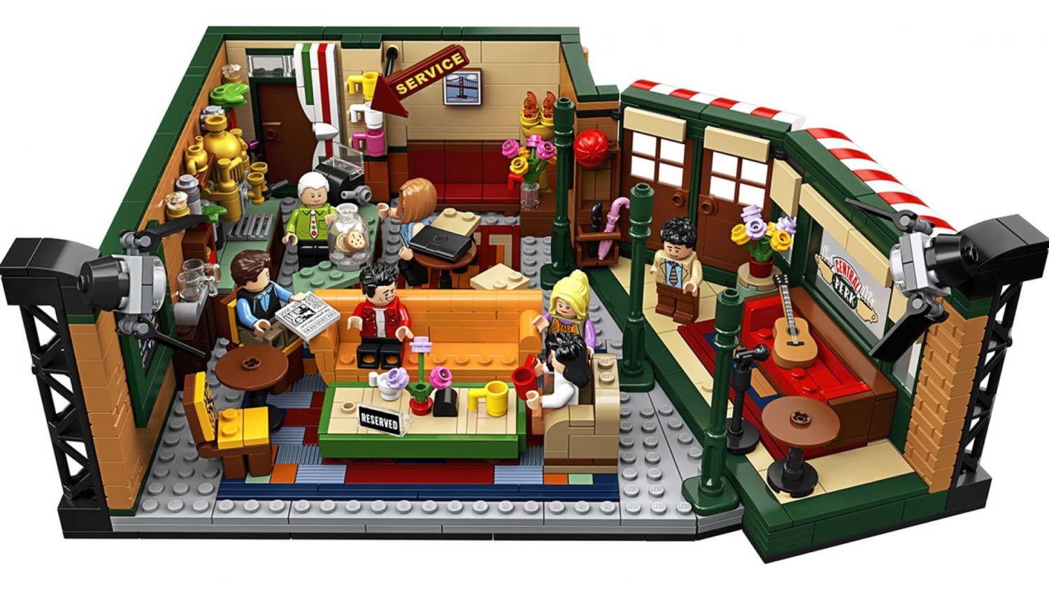 New 'Friends' apartments Lego set includes characters and props