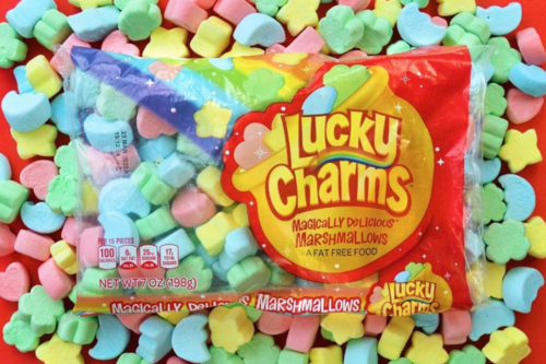 You Can Now Buy A Bag Of Fluffy Jet-puffed Lucky Charms Marshmallows—without The Cereal