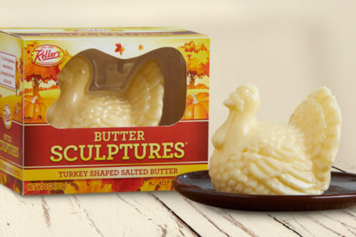 You Can Buy Turkey-Shaped Butter To Complete Your Thanksgiving Spread