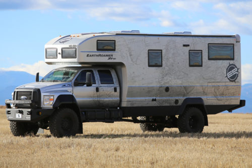 This $1.7 Million Off-road Camper Van Built On A Ford F-750 Can Sleep 6 People