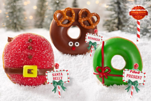 Krispy Kreme’s New Chocolate-filled ‘Santa Belly’ Doughnuts Are So Cute