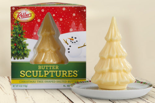 You Can Now Buy Christmas Tree Butter Sculptures For Your Holiday Table