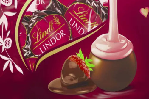 Lindt Is Making New Valentine’s Day Truffles With Dark Chocolate And Strawberry