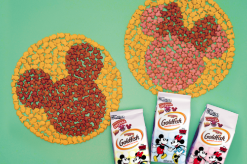 Goldfish Is Debuting Mickey- And Minnie-shaped Crackers