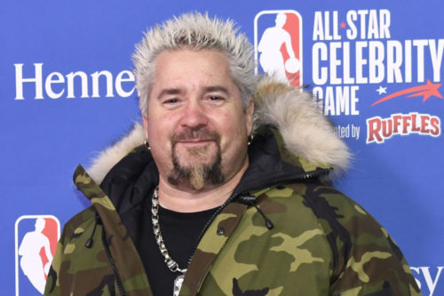 Guy Fieri Is Personally Handing Out Lunch To First Responders