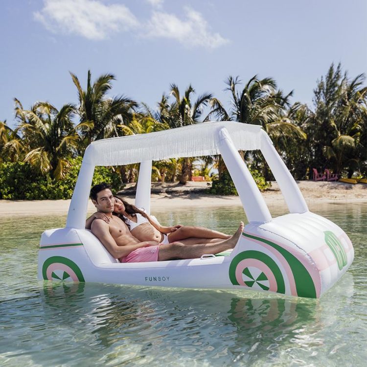 barbie golf cart pool float