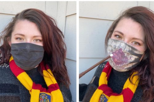 You Can Buy A Harry Potter ‘Marauder’s Map’ Face Mask That Changes Color As You Breathe