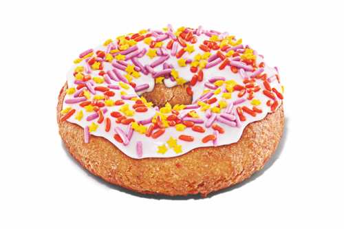 Dunkin’ Just Released A Birthday Cake-Flavored Doughnut