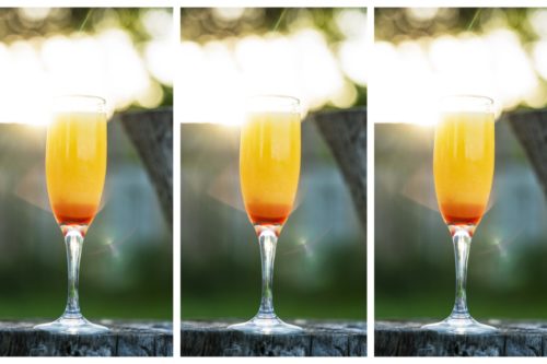 Tequila Sunrise Mimosas Are The Prettiest Brunch Cocktail