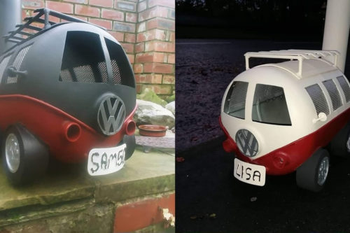 Buy Wood-Burning Grills That Look Like Mini VW Buses