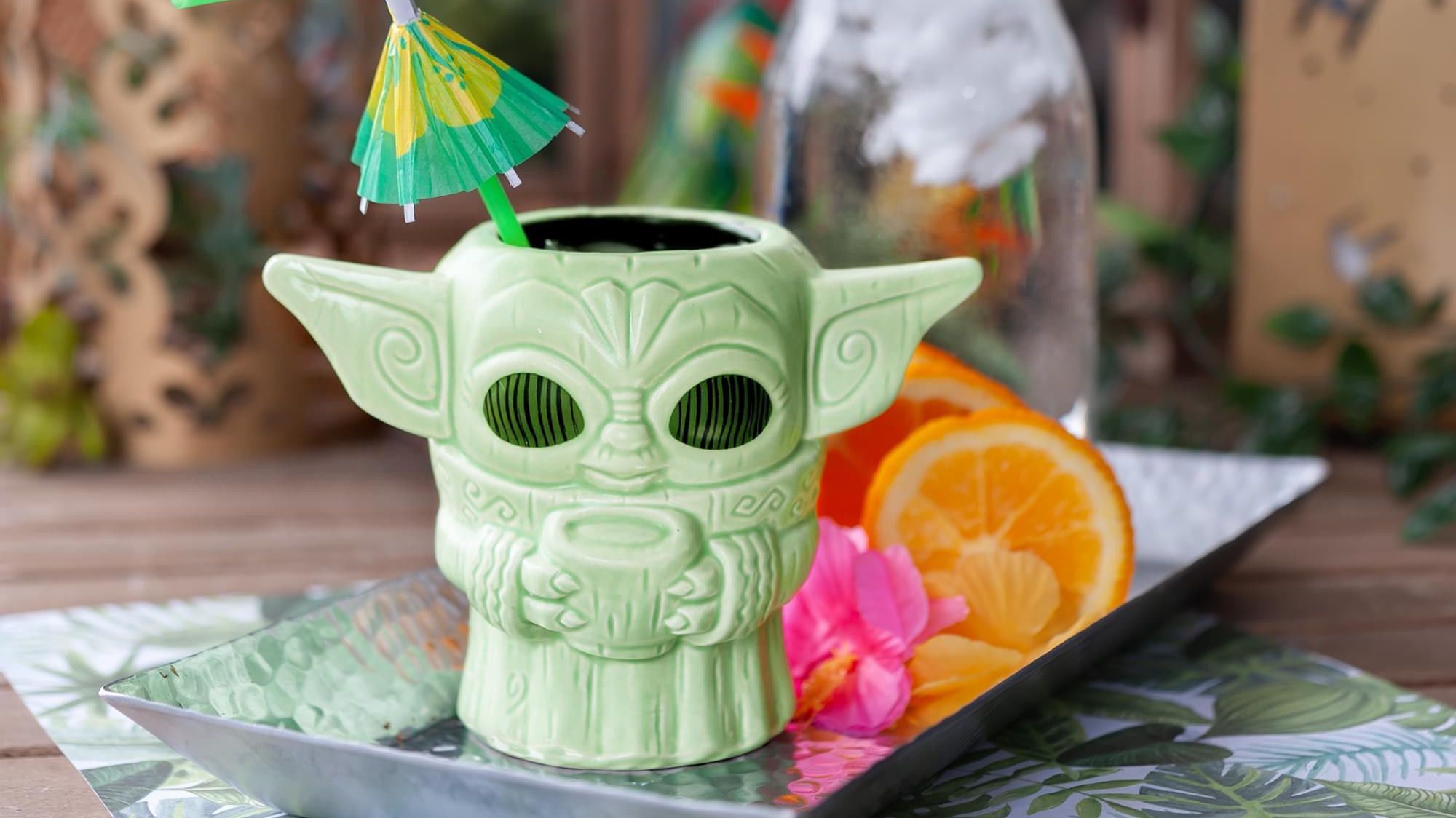 You can buy an adorable Baby Yoda tiki mug