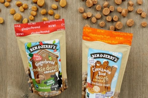 Ben & Jerry’s Released 2 New Holiday Flavors Of Edible Cookie Dough