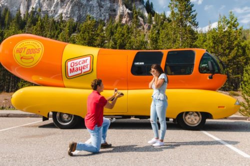 Rent The Oscar Mayer Wienermobile For Free For Your Proposal