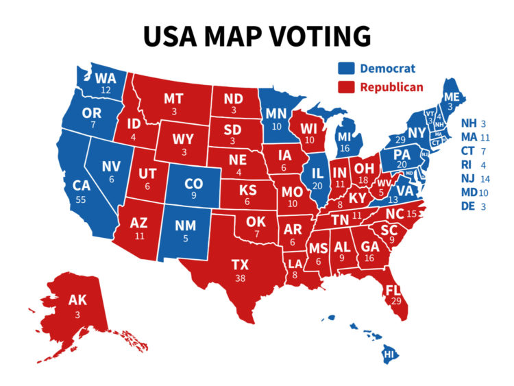 A simplified explanation of the Electoral College