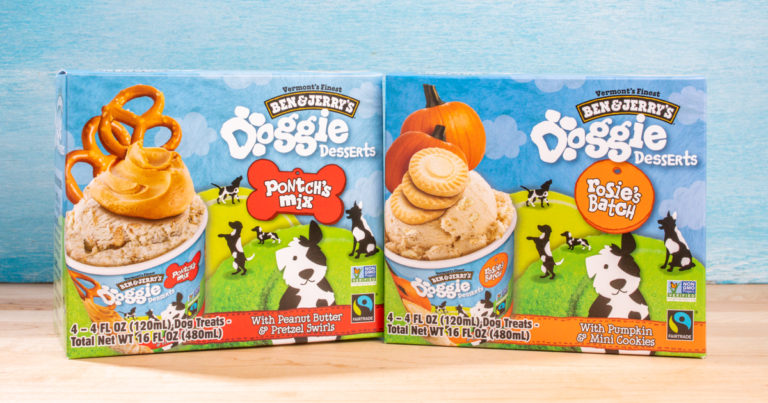 Ben & Jerry's has a new line of ice cream for dogs