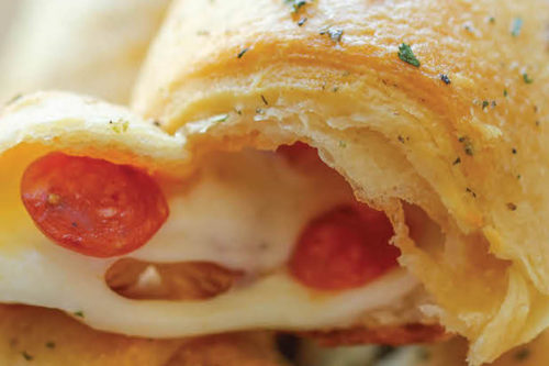 5-Ingredient Pizza Roll-Ups Are The Easiest Game Day Snack