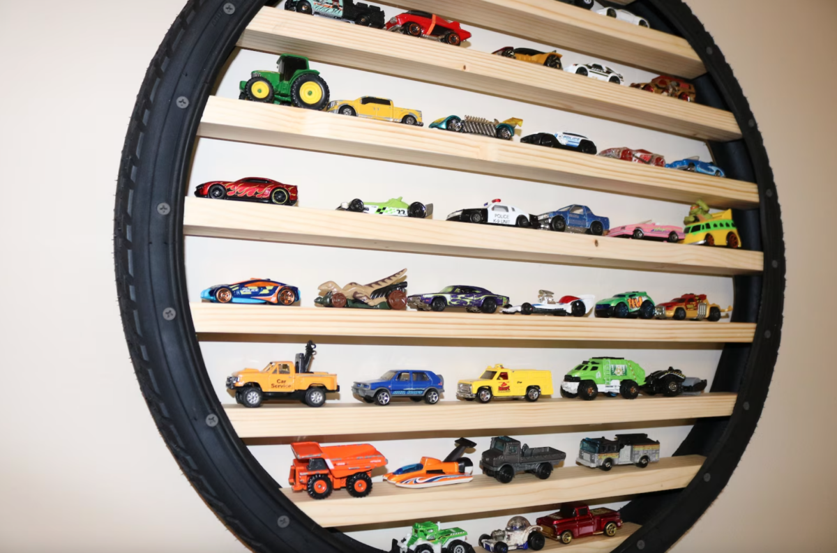 Diy hot best sale wheel rack