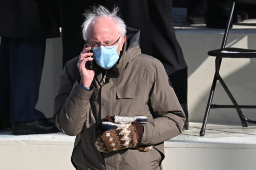 Famous Photo Of Bernie Sanders At The Inauguration Has Been Made Into A Funny Christmas Ornament