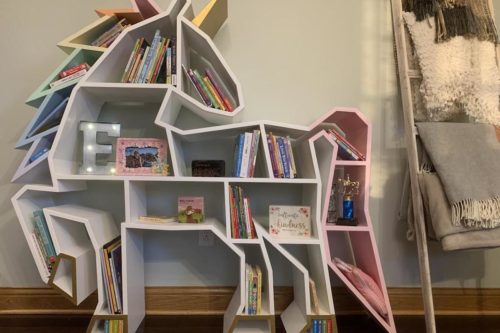 Unicorn Bookshelf Would Be An Adorable Addition To Any Kid’s Bedroom