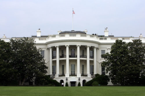 White House Lawn Is Decorated With Huge Hearts With Messages Of Unity