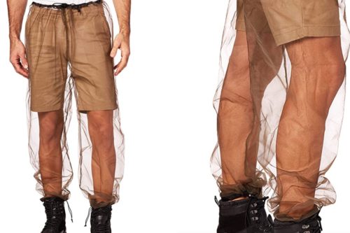 Mesh Mosquito Pants Slip Over Your Shorts To Ward Off Bug Bites